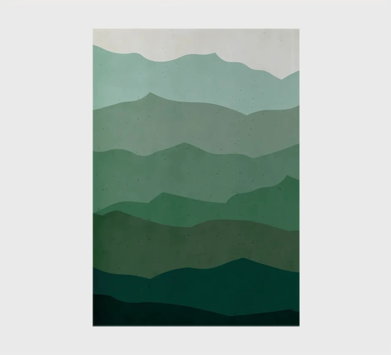 Simple landscape 1 notebook by Bartosz Powalka