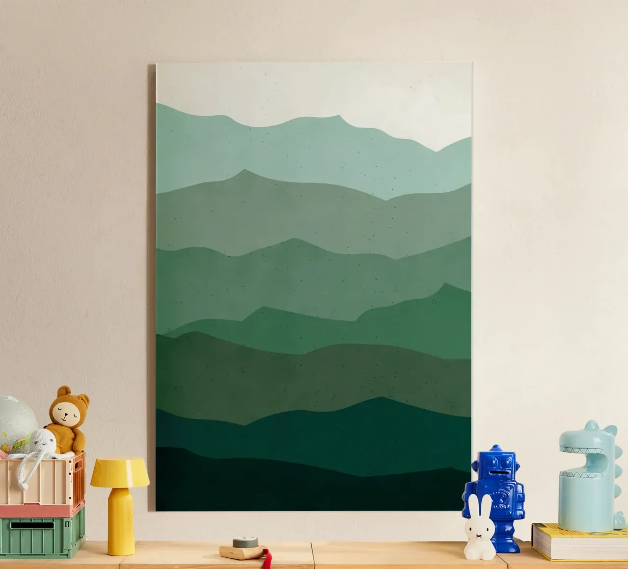 Paesaggio semplice 1 plexiglass da Bartosz Powalka