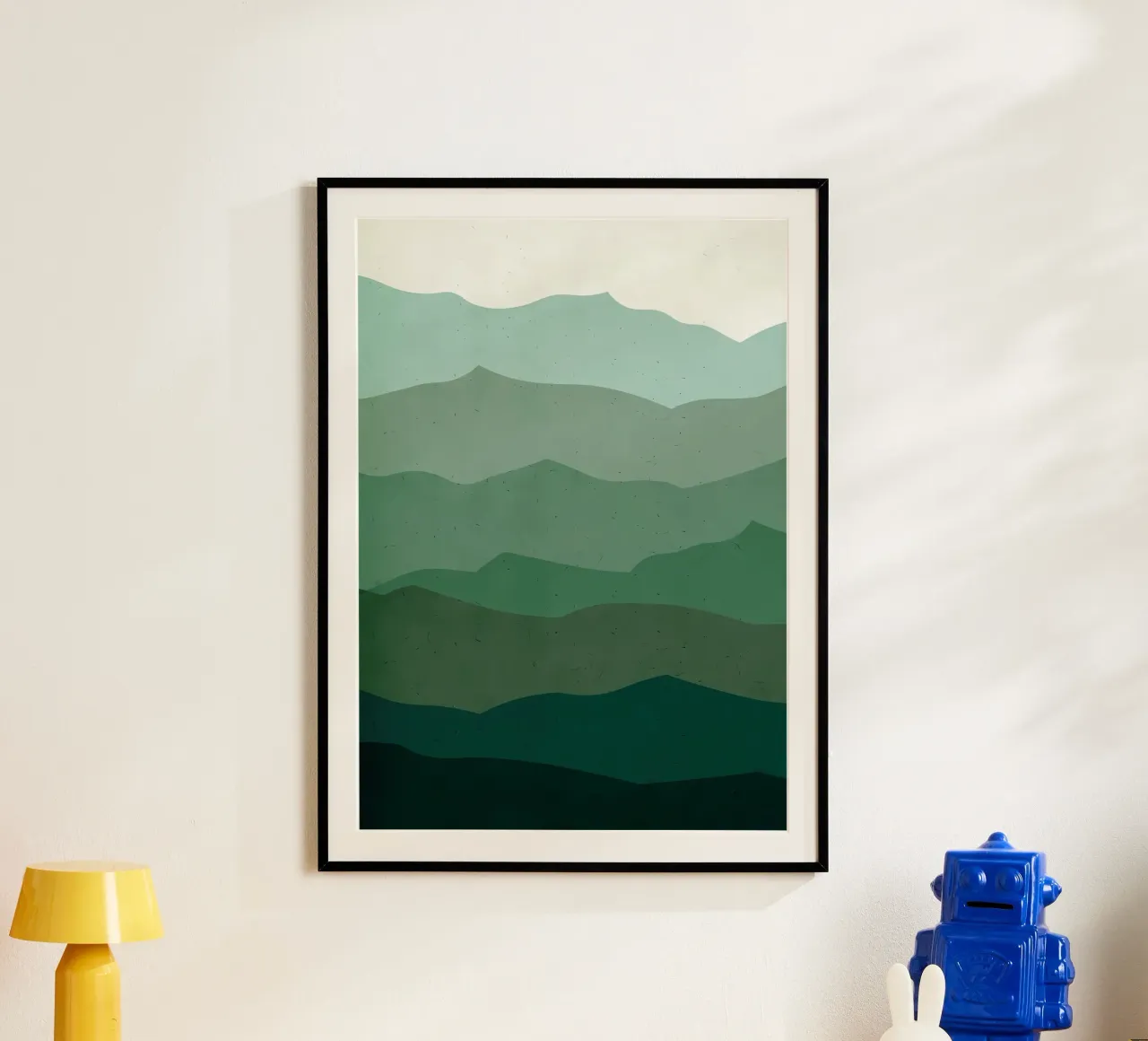 Paesaggio semplice 1 carta hahnemühle da Bartosz Powalka