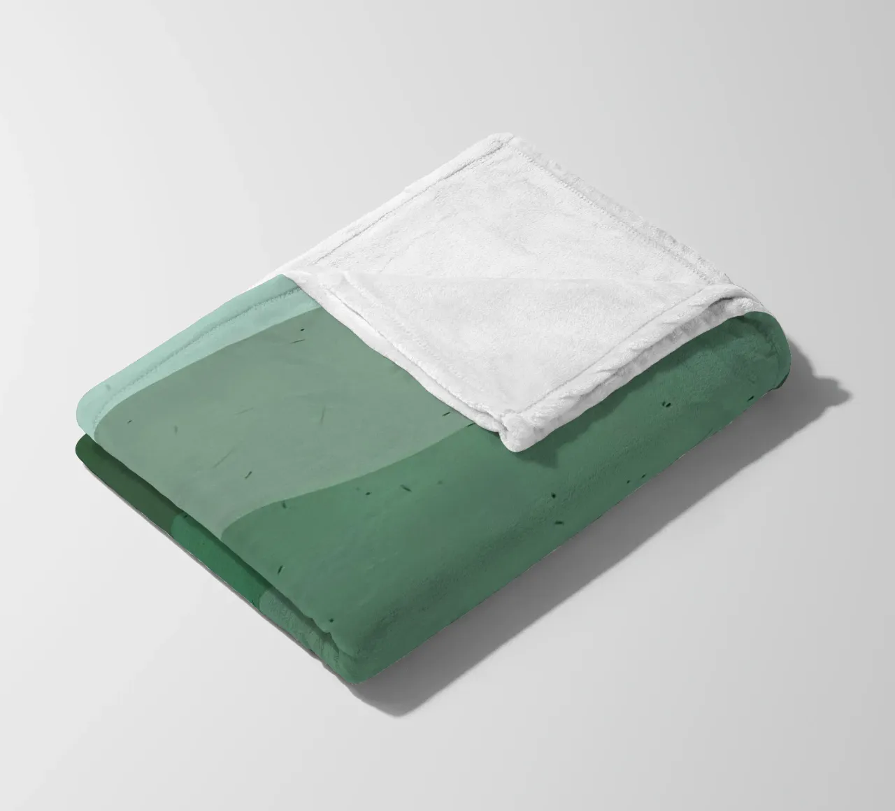 Paesaggio semplice 1 coperta in pile da Bartosz Powalka