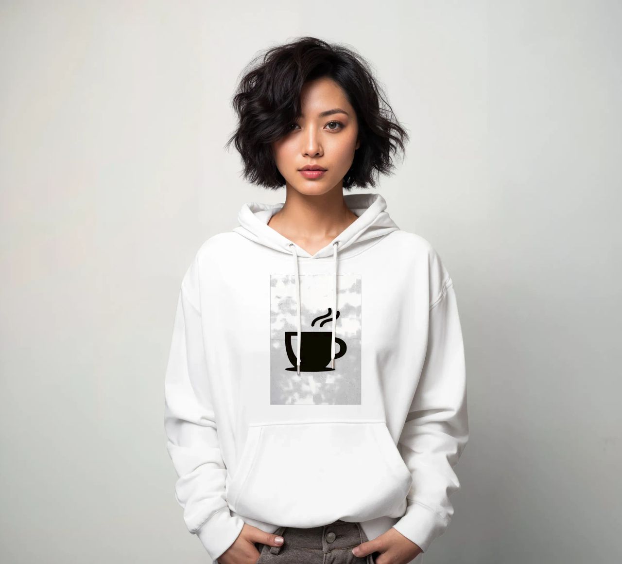 Caffè felpa con cappuccio da Aiden Garcia