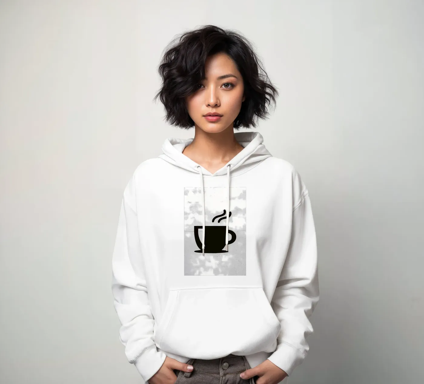 Caffè felpa con cappuccio da Aiden Garcia