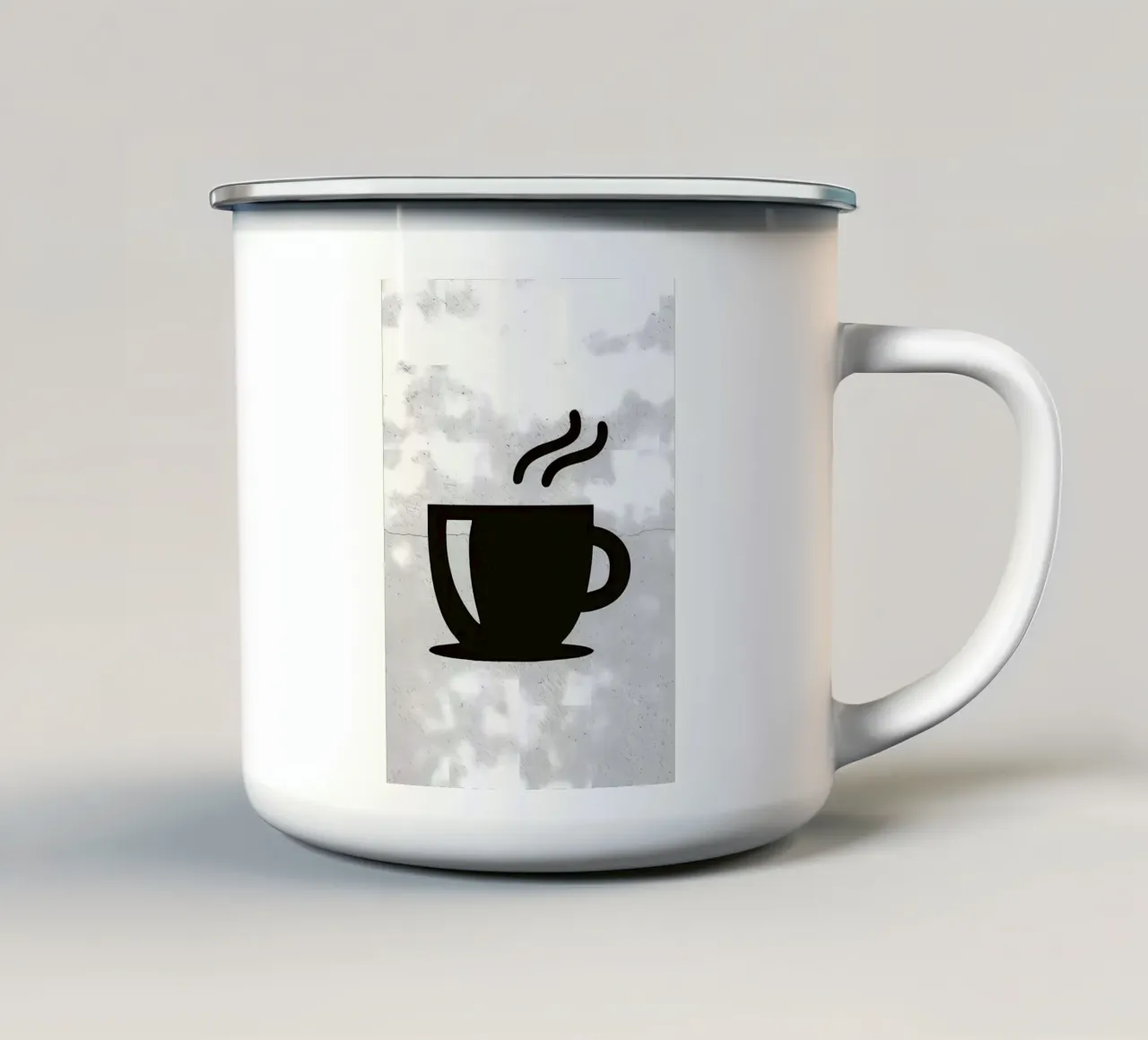 Koffie emaille mok van Aiden Garcia