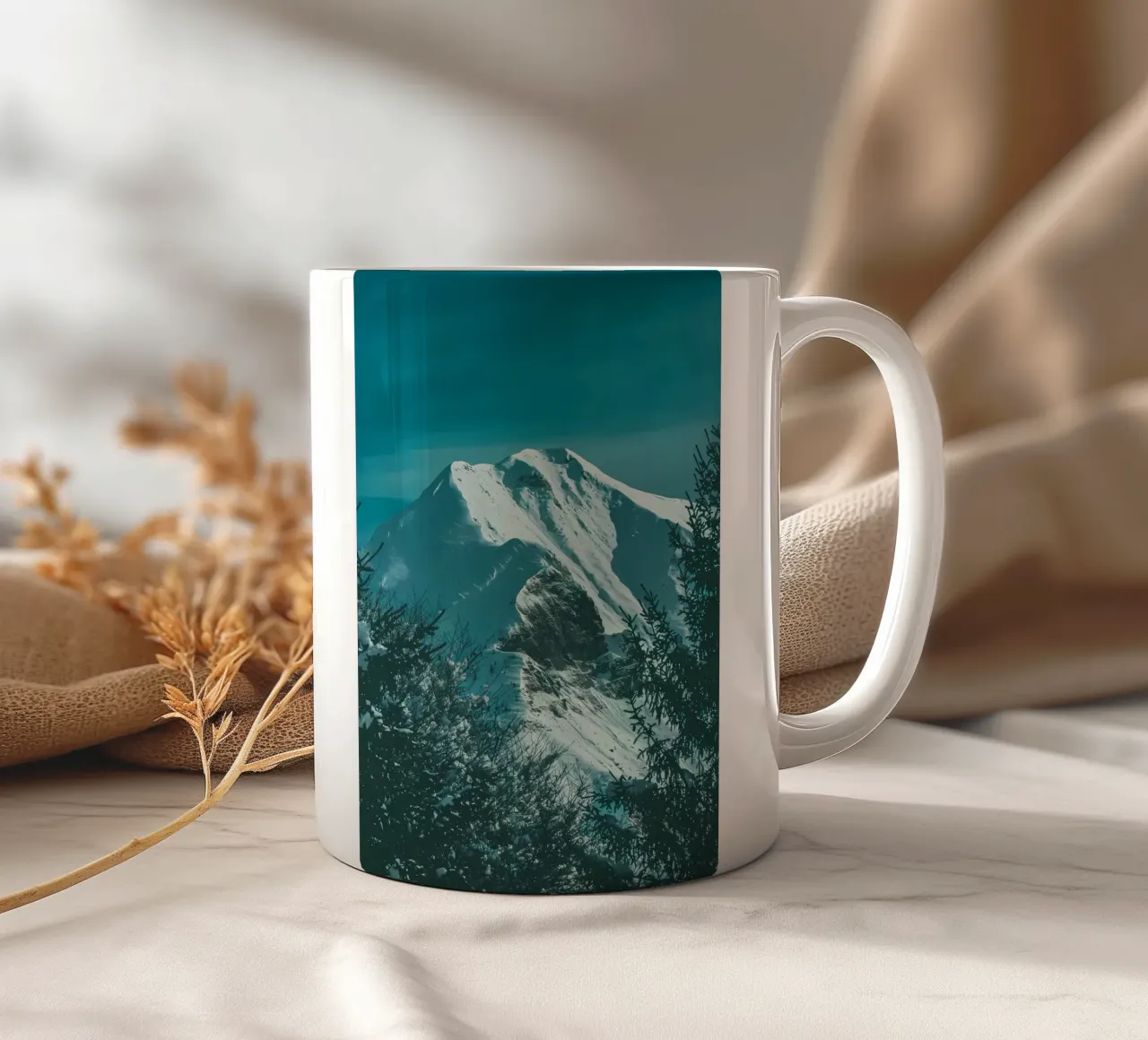 MONTAGNA DI NEVE tazza in ceramica da Matthew Katz