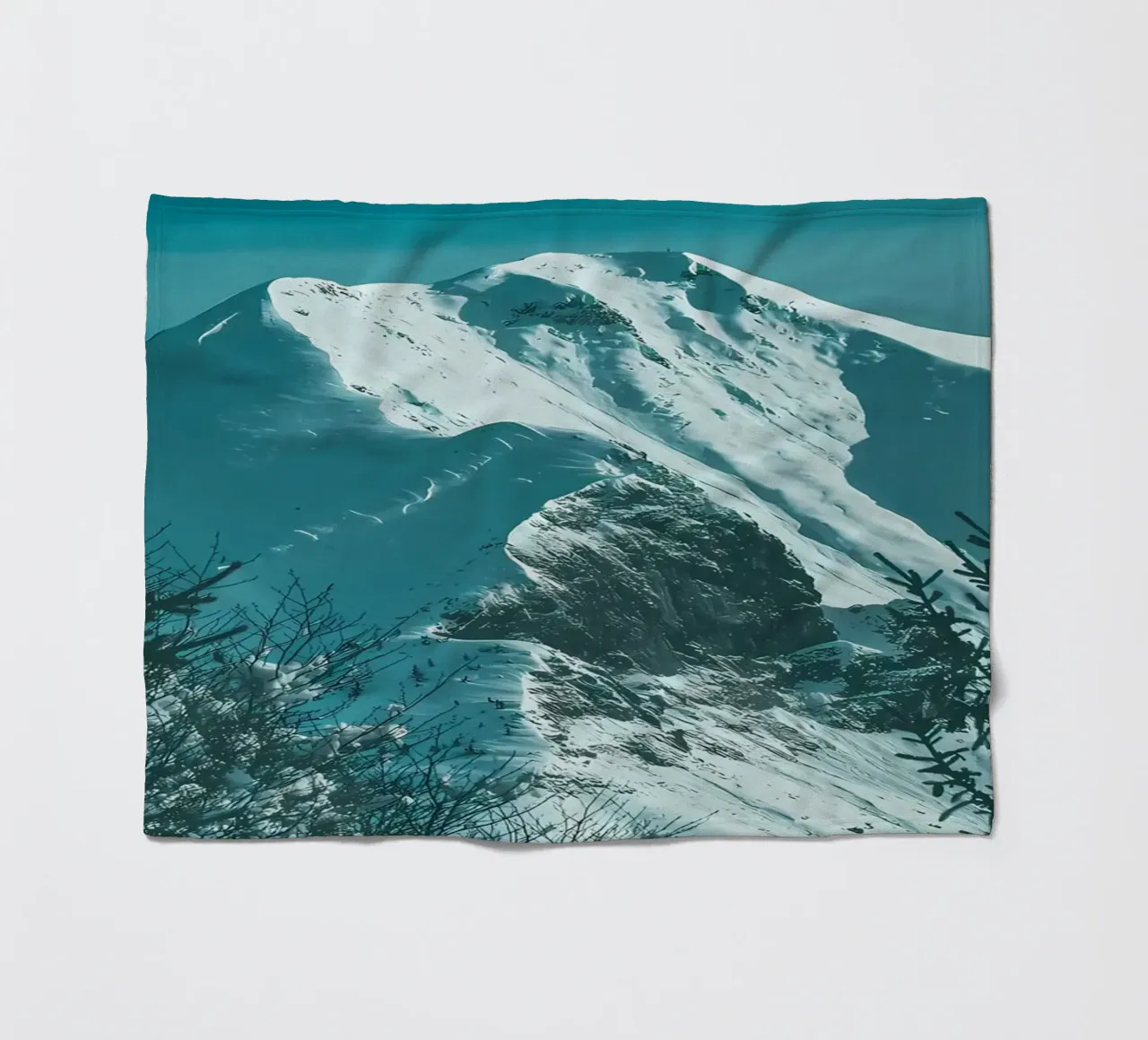 MONTAGNA DI NEVE coperta in pile da Matthew Katz