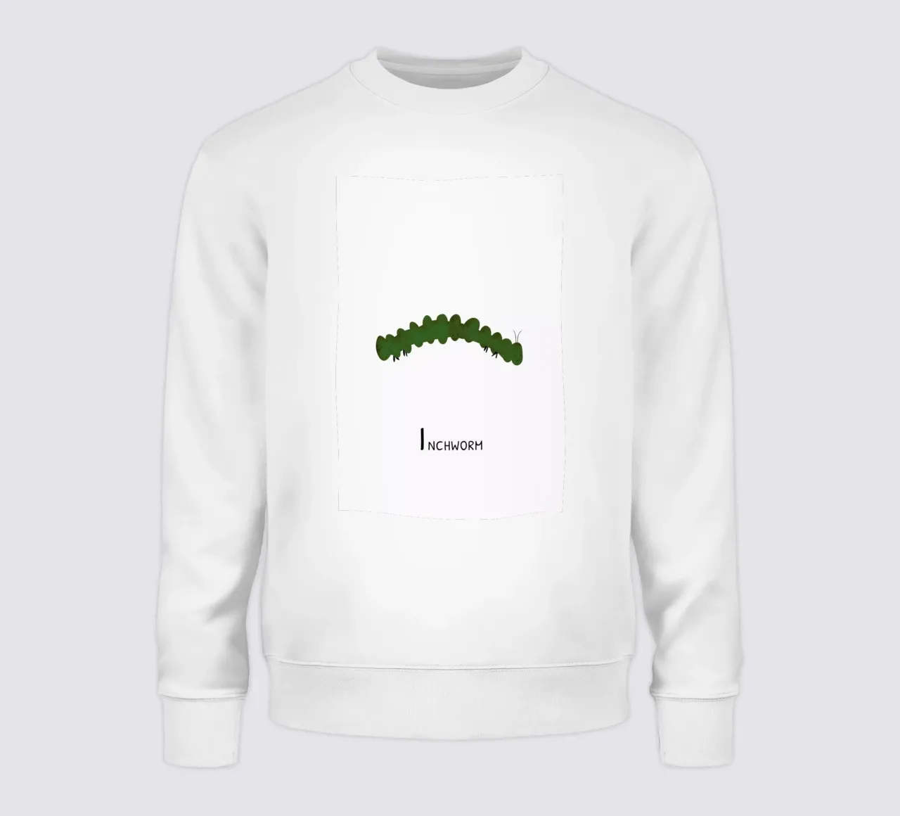 Inchworm felpa da Little Flourishes