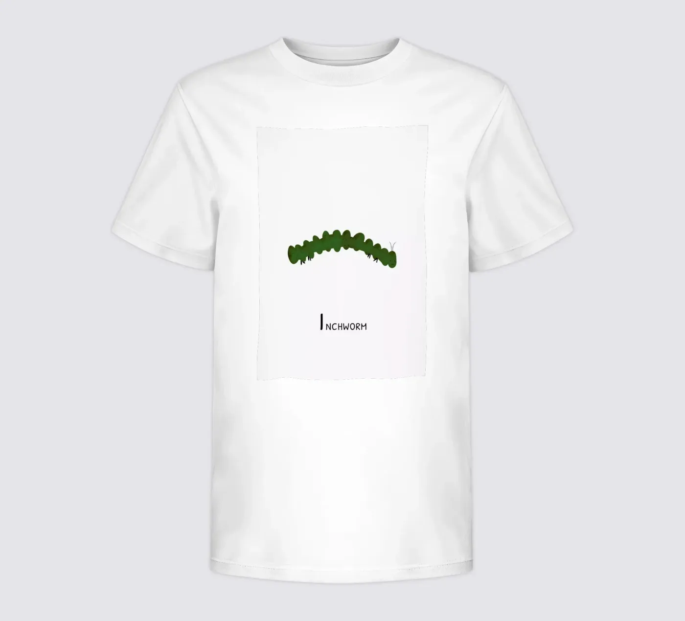 Inchworm t-shirt bambini da Little Flourishes