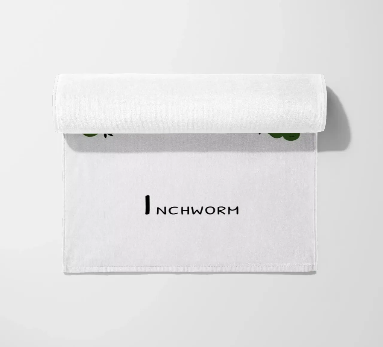 Inchworm telo mare da Little Flourishes