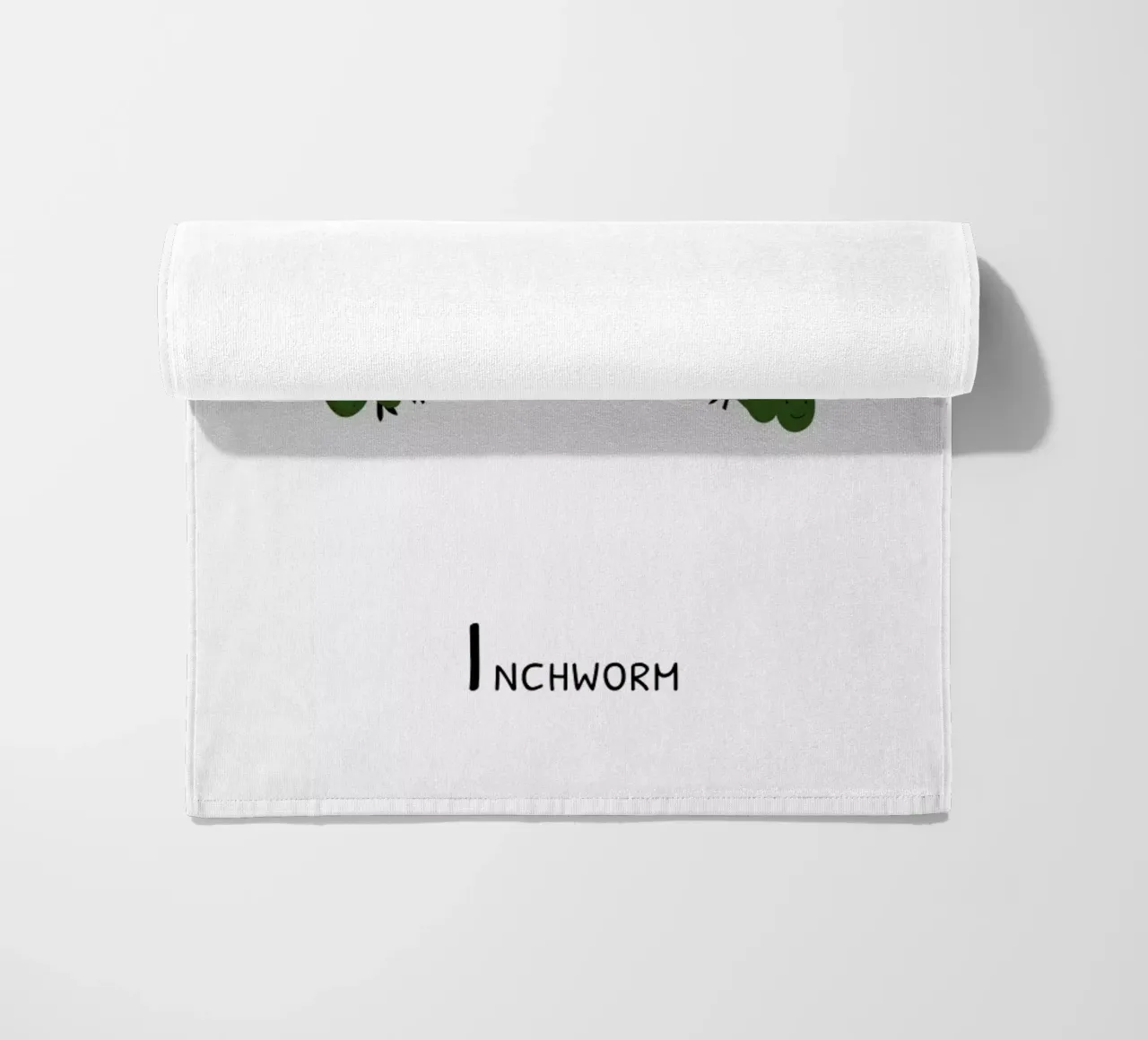 Inchworm telo mare da Little Flourishes