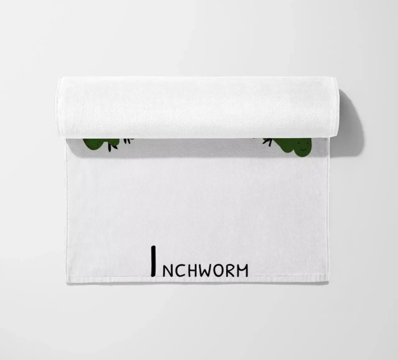 Inchworm telo mare da Little Flourishes