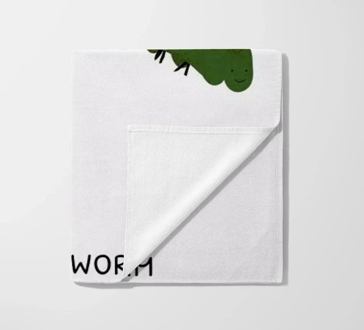 Inchworm telo mare da Little Flourishes