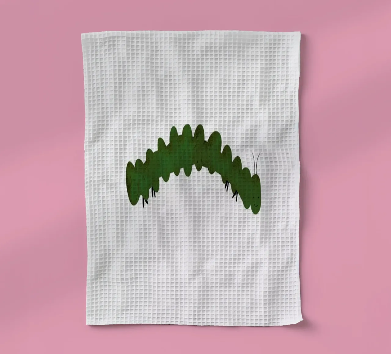 Inchworm canovaccio da cucina da Little Flourishes