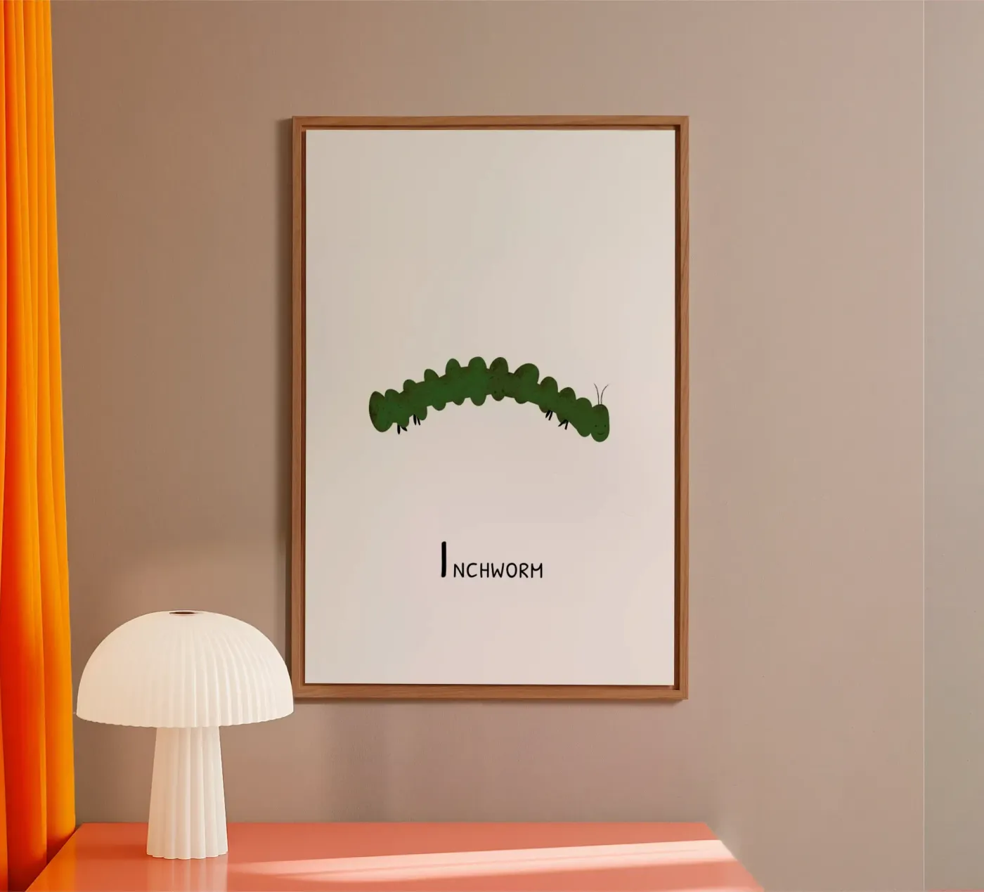 Inchworm pannello forex da Little Flourishes