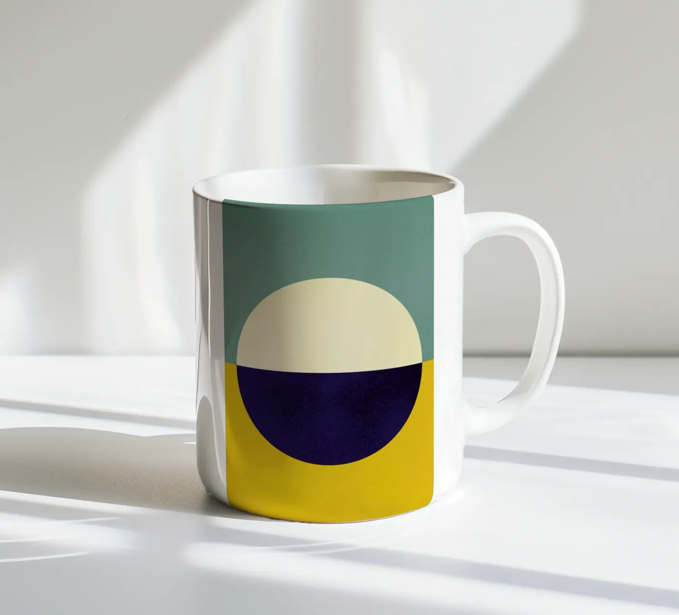 Dipped ceramic mug by daylight design studio