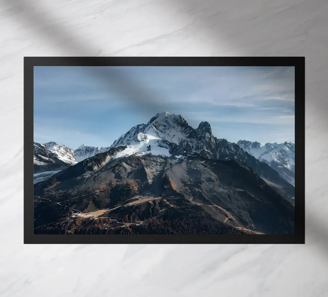 Picco innevato a Chamonix Mont-blanc zerbino da Matthew Katz