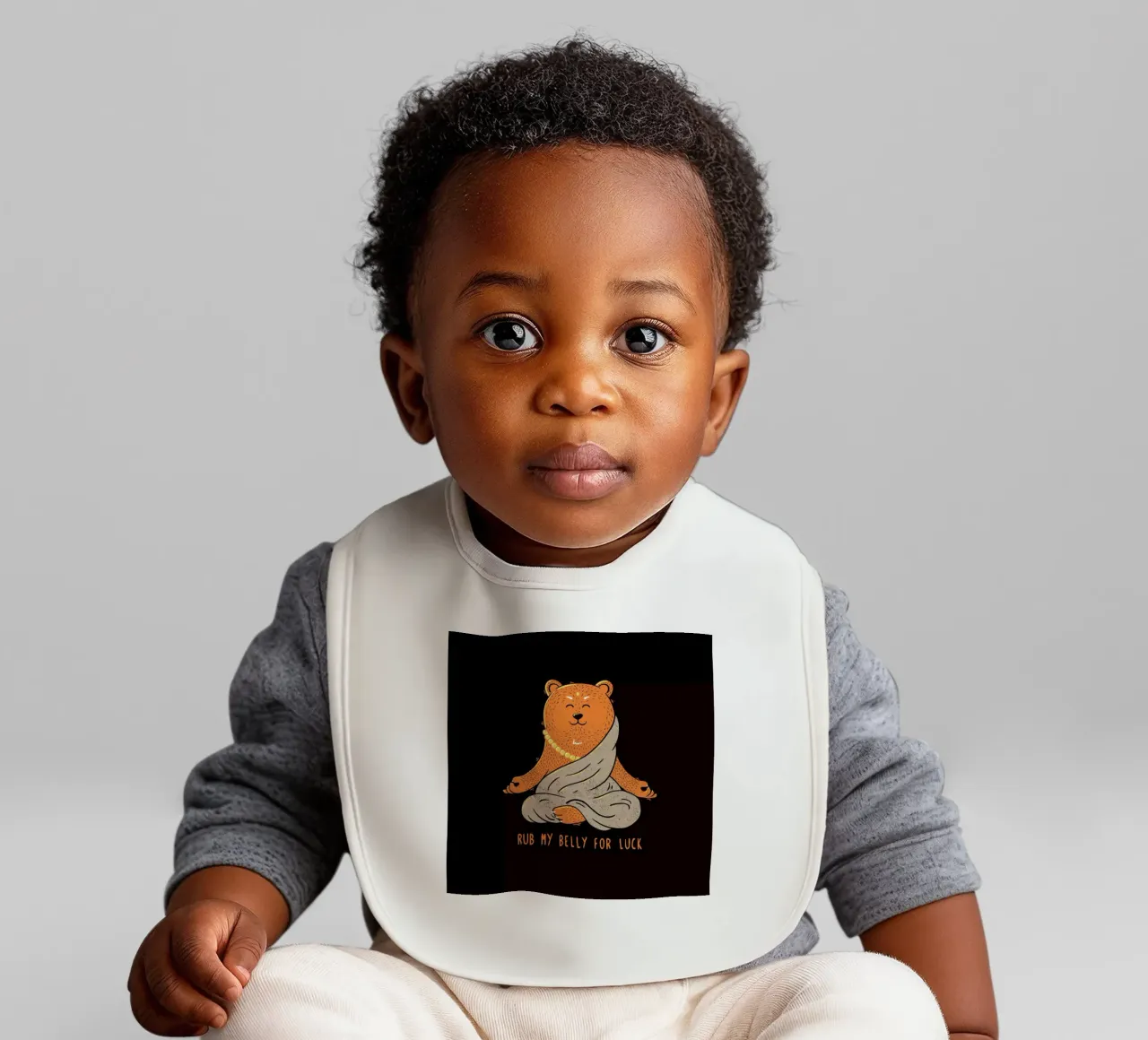 Buddha Bear bavaglino da Tobe Fonseca