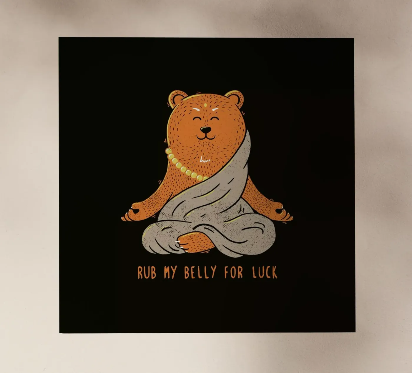 Buddha Bear pellicola backlit da Tobe Fonseca