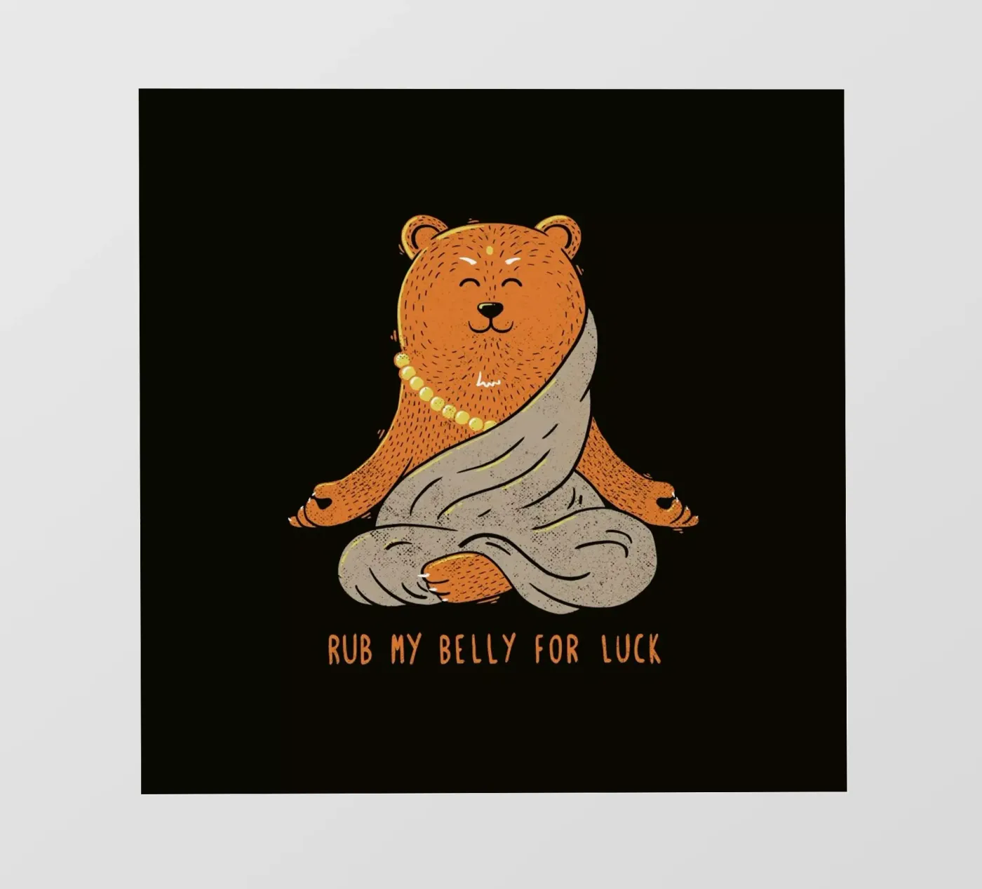 Buddha Bear pellicola backlit da Tobe Fonseca