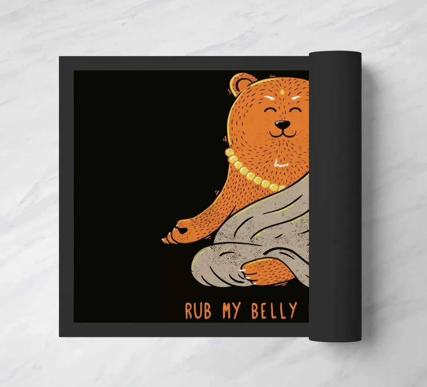 Buddha Bear deurmat van Tobe Fonseca