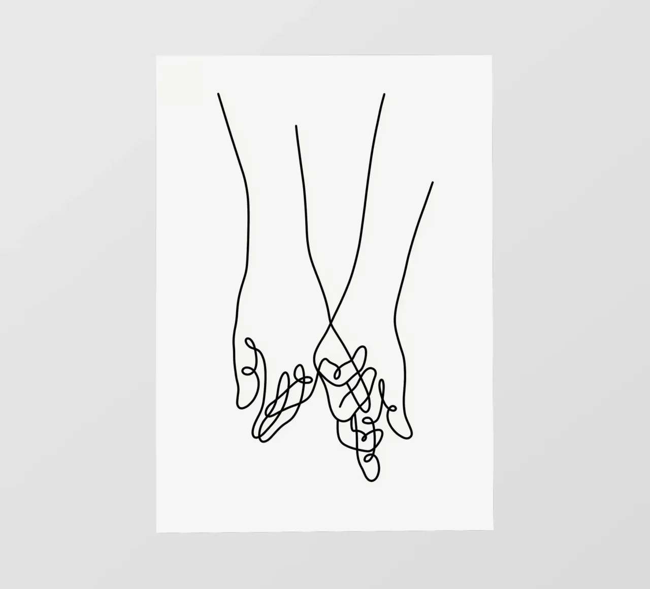 Line art telo in pvc da Aiden Garcia