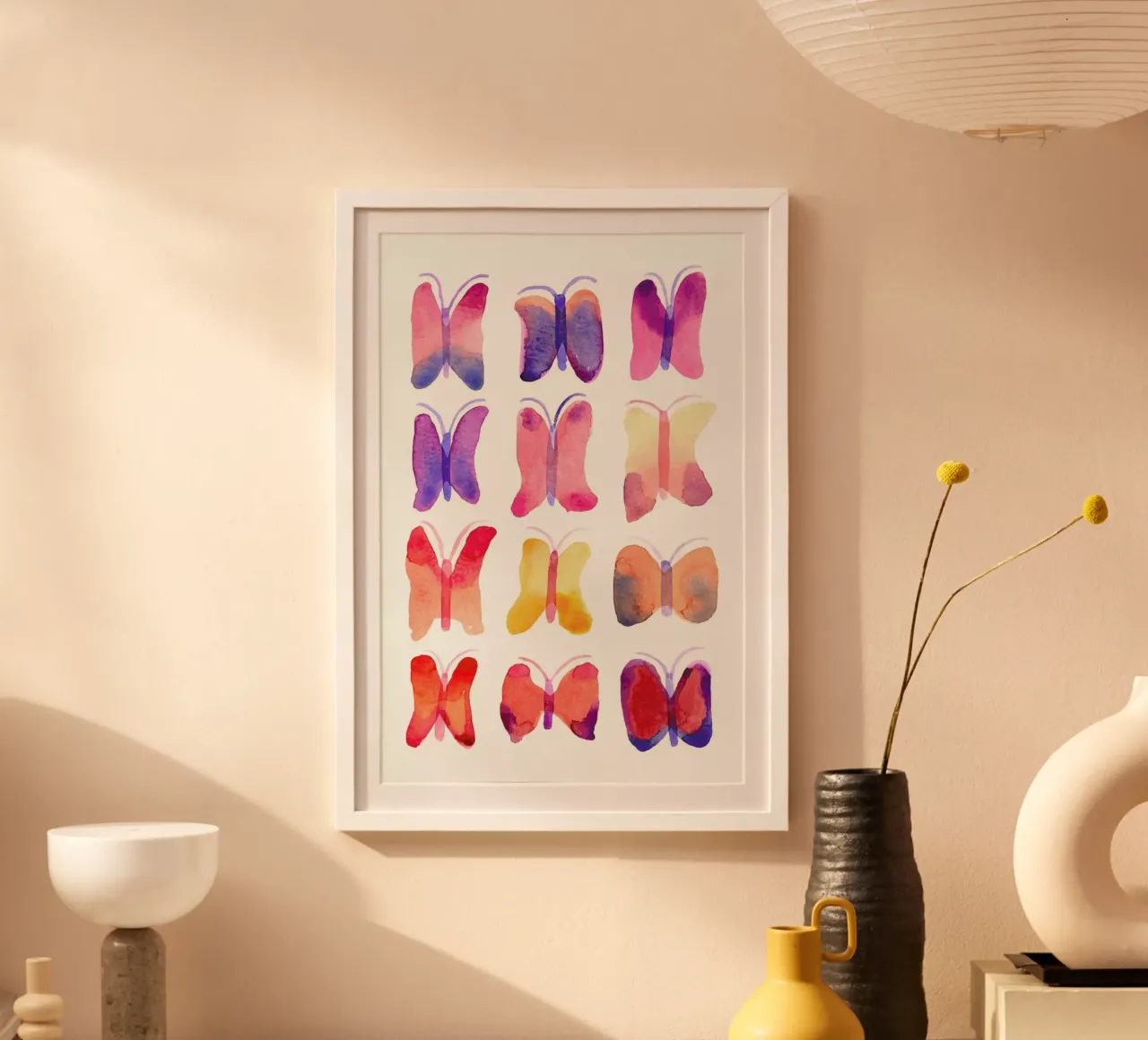 Watercolour Butterflies hahnemühle by Little Flourishes