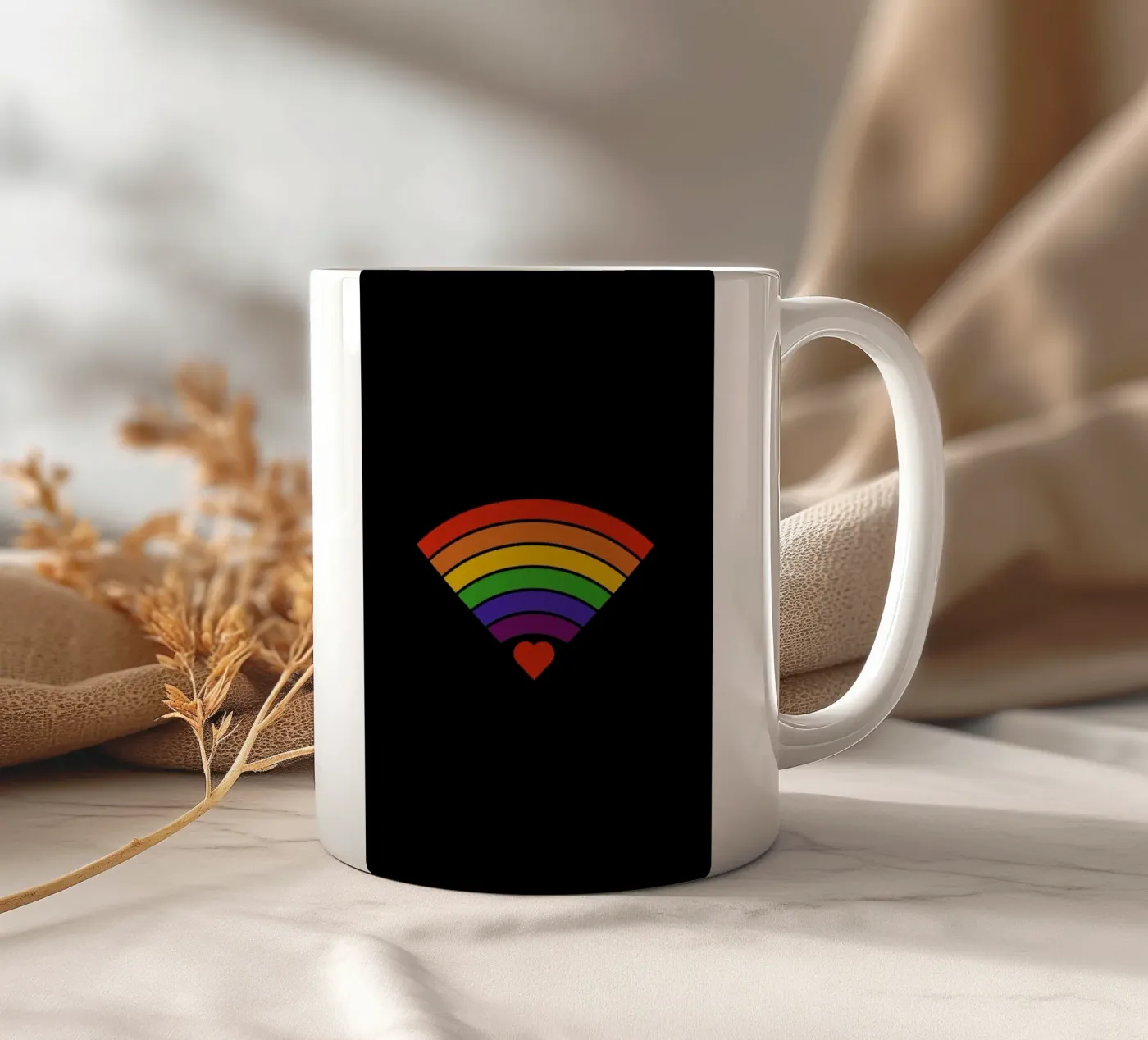 Pride Fi ceramic mug by Viktor Hertz