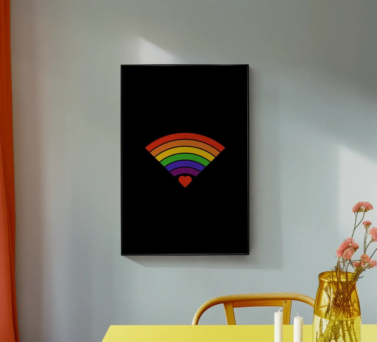 Pride Fi plexiglass da Viktor Hertz