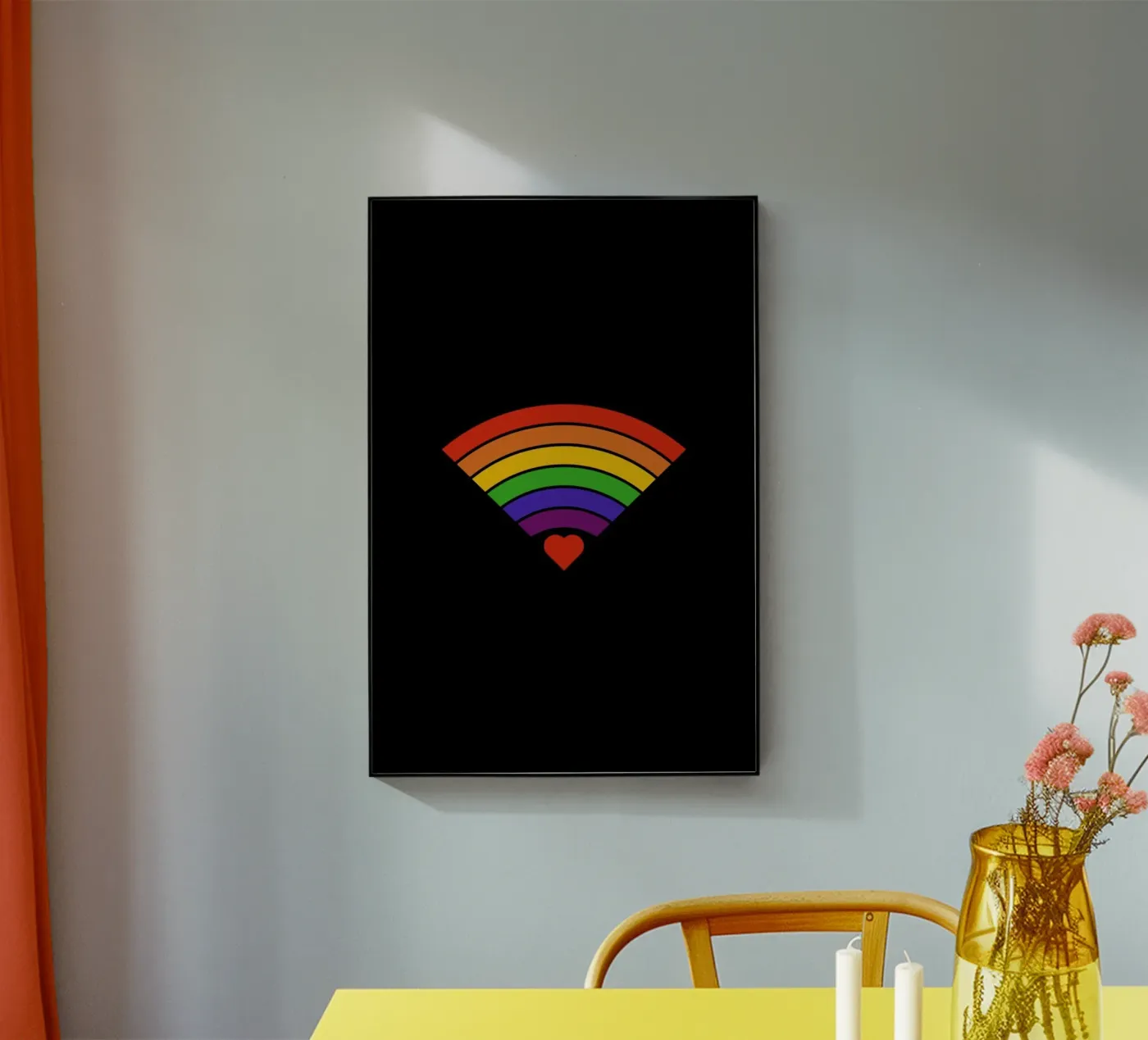 Pride Fi plexiglass da Viktor Hertz