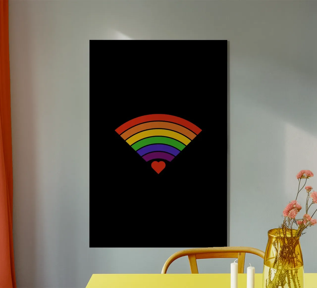 Pride Fi plexiglass da Viktor Hertz