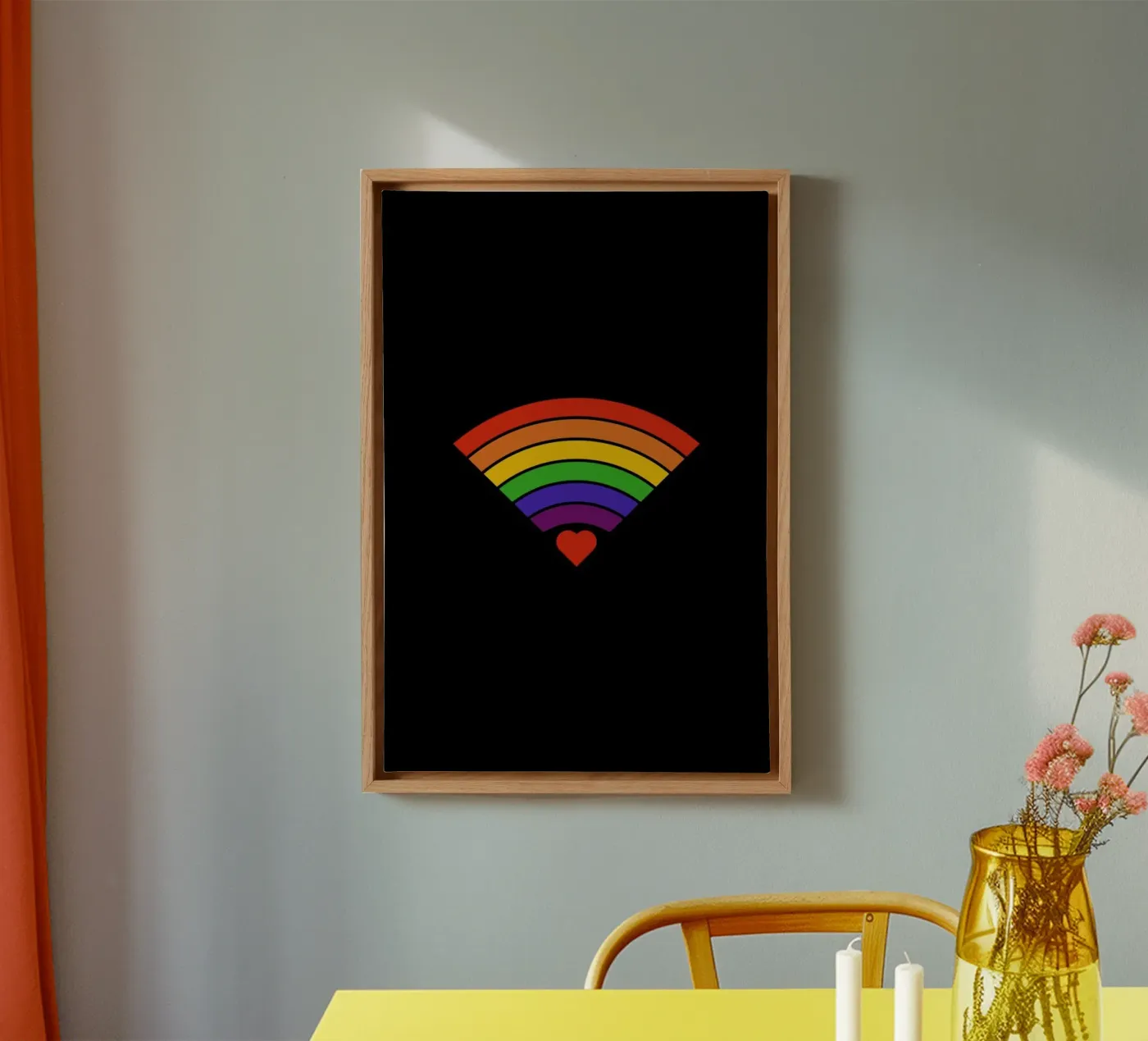 Pride Fi canvas by Viktor Hertz