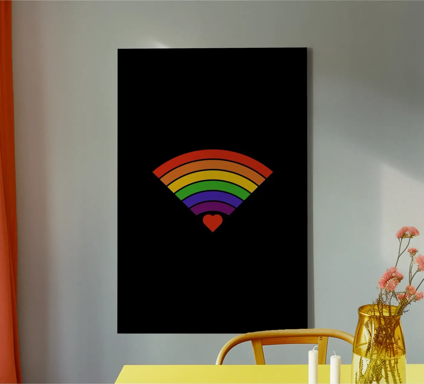 Pride Fi canvas by Viktor Hertz