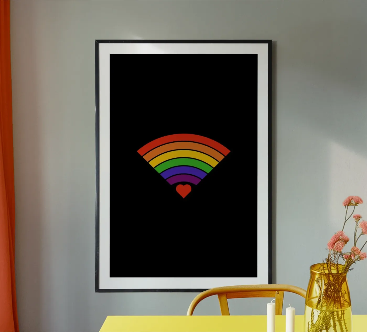 Pride Fi poster by Viktor Hertz