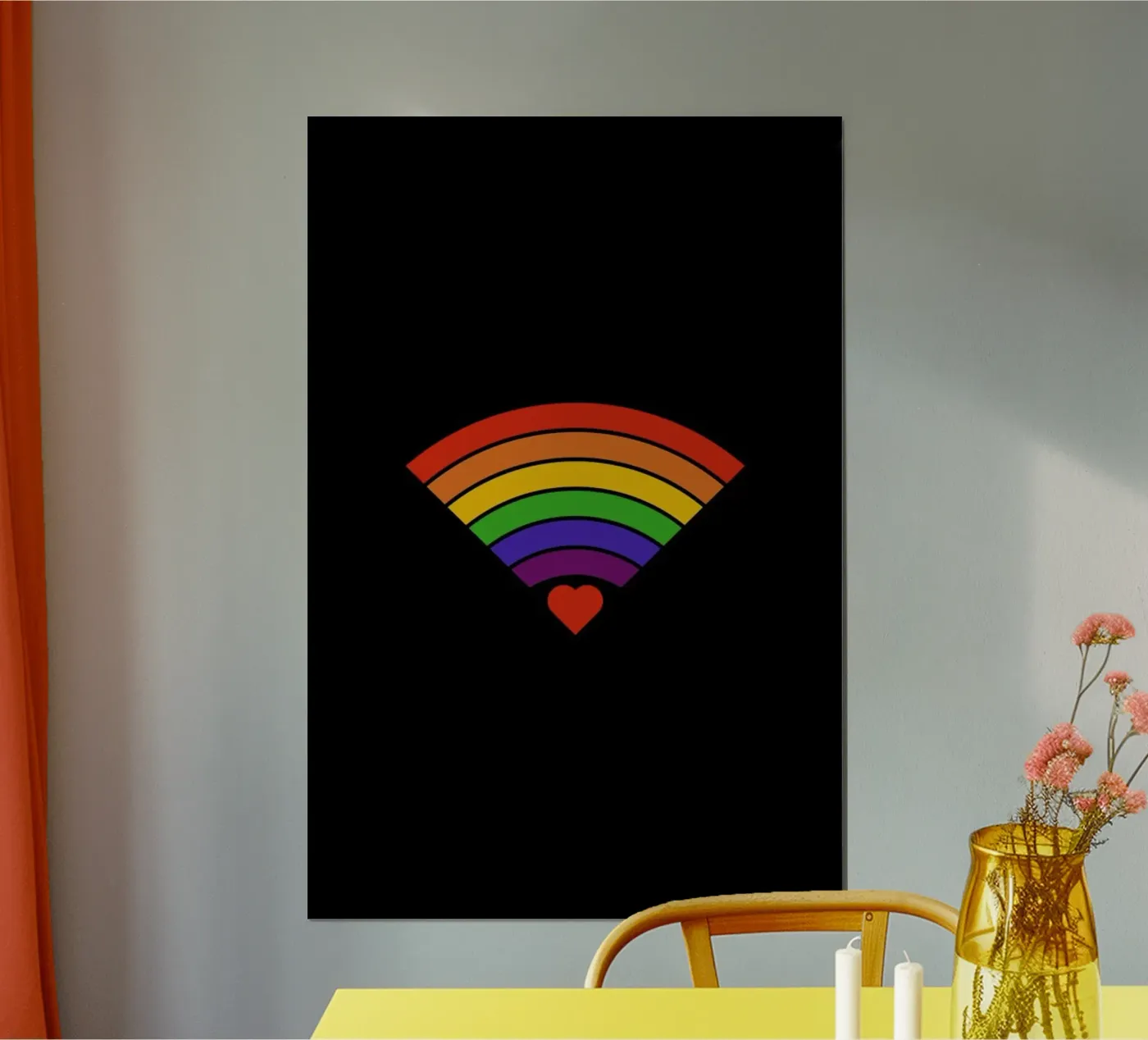 Pride Fi poster by Viktor Hertz