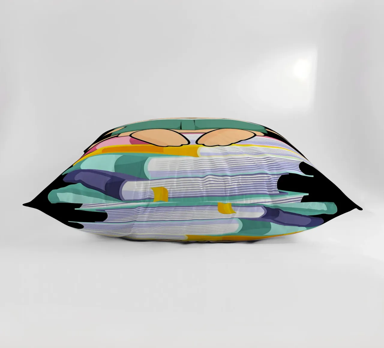 Kitten Tea Cat Owners Kitt decorative cushion by Aiden Garcia