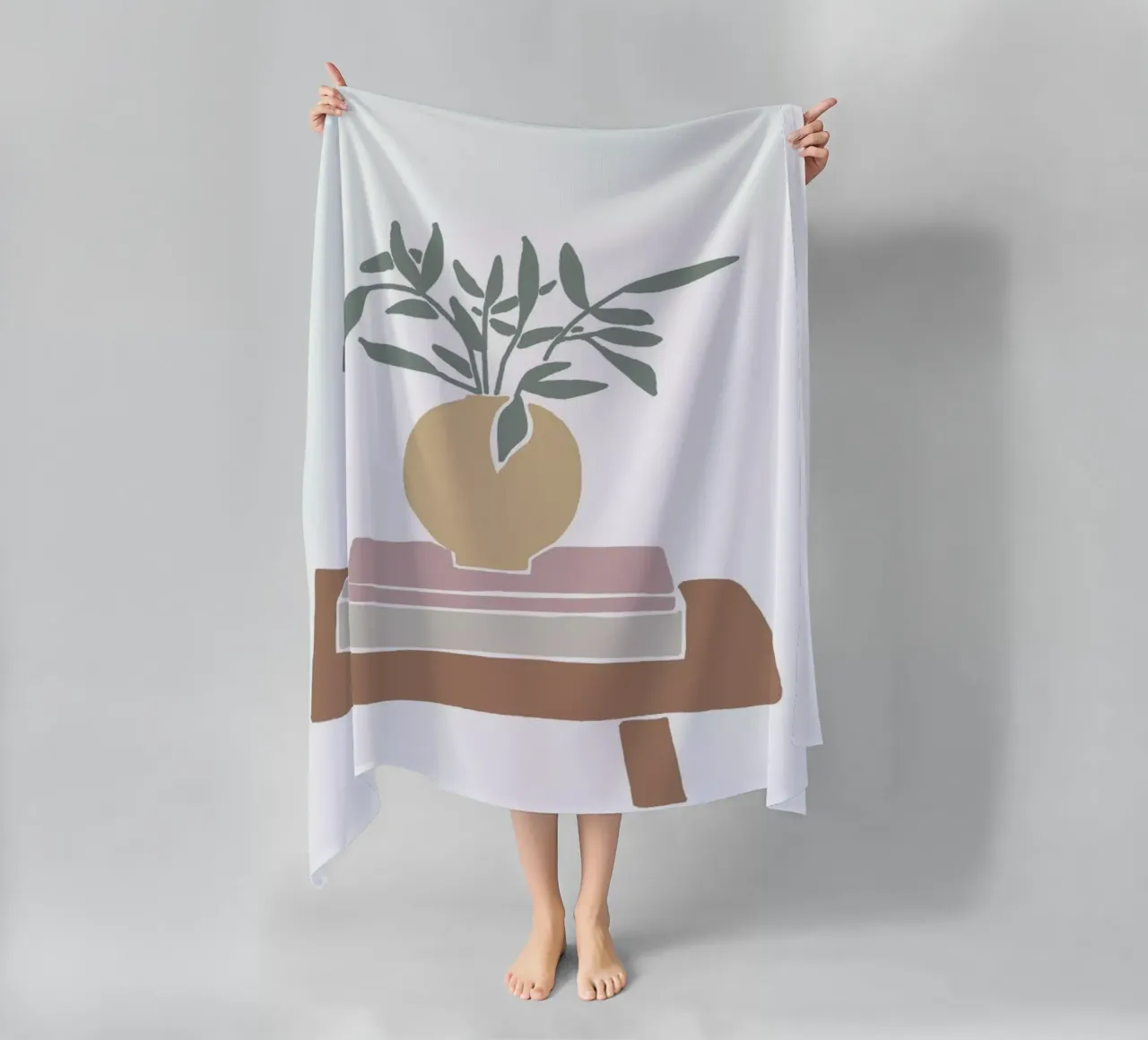 Collage Coffee Table telo mare da KRUTH DESIGN