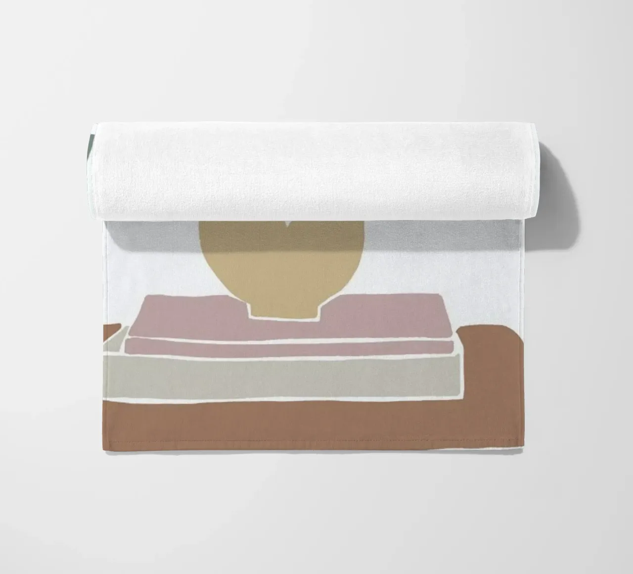 Collage Coffee Table telo mare da KRUTH DESIGN