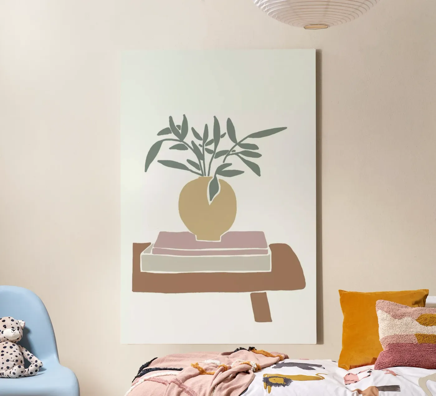 Collage Coffee Table canvas van KRUTH DESIGN