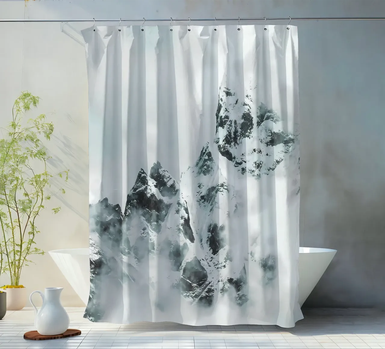 wildlife shower curtain by Matthew Katz