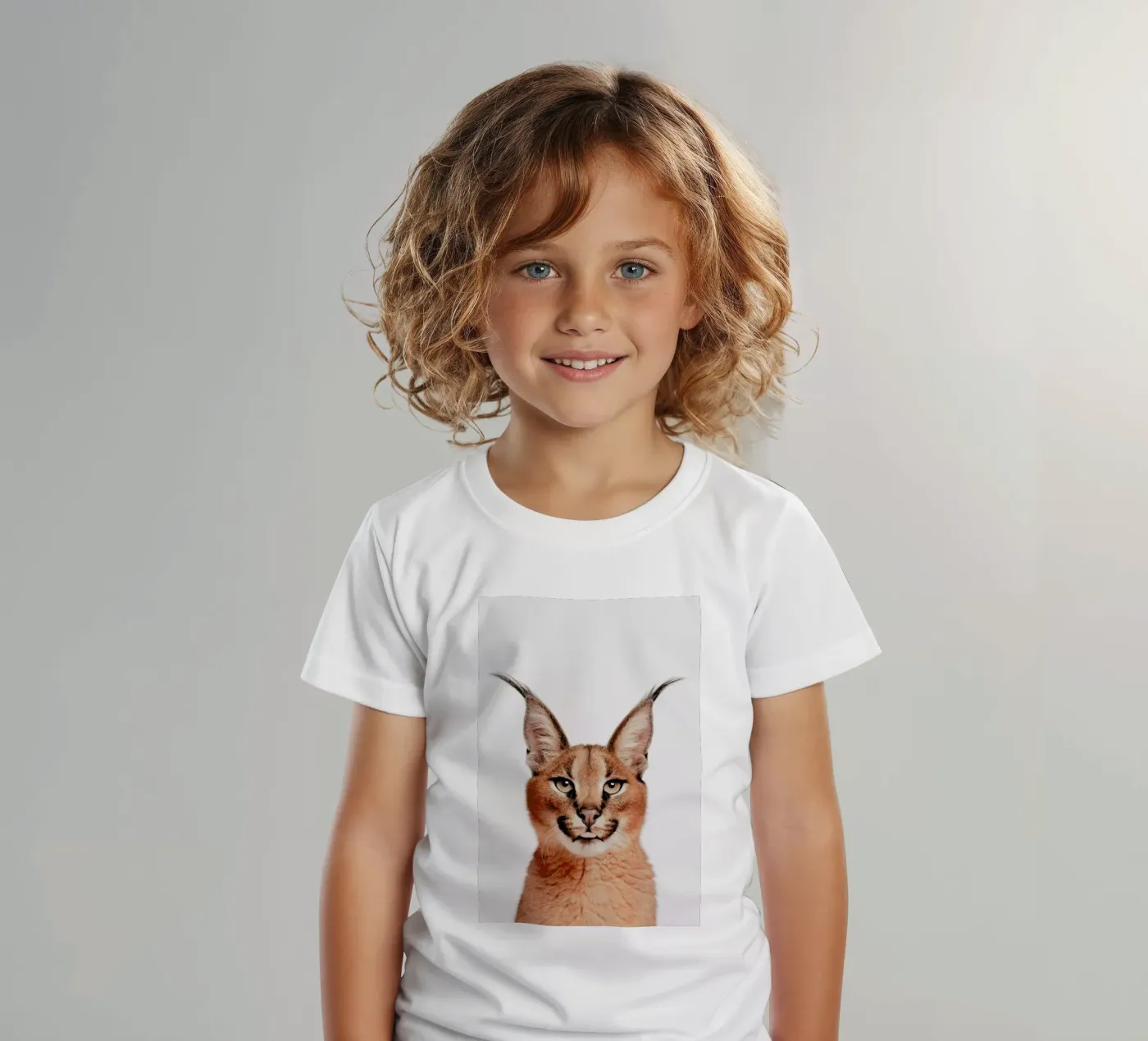 Lynx kinder t-shirt van Paws & Claws