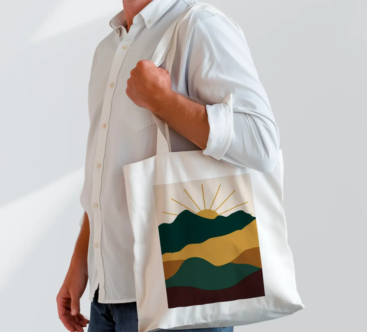 Nature Landscape v20 tote bag by Bartosz Powalka