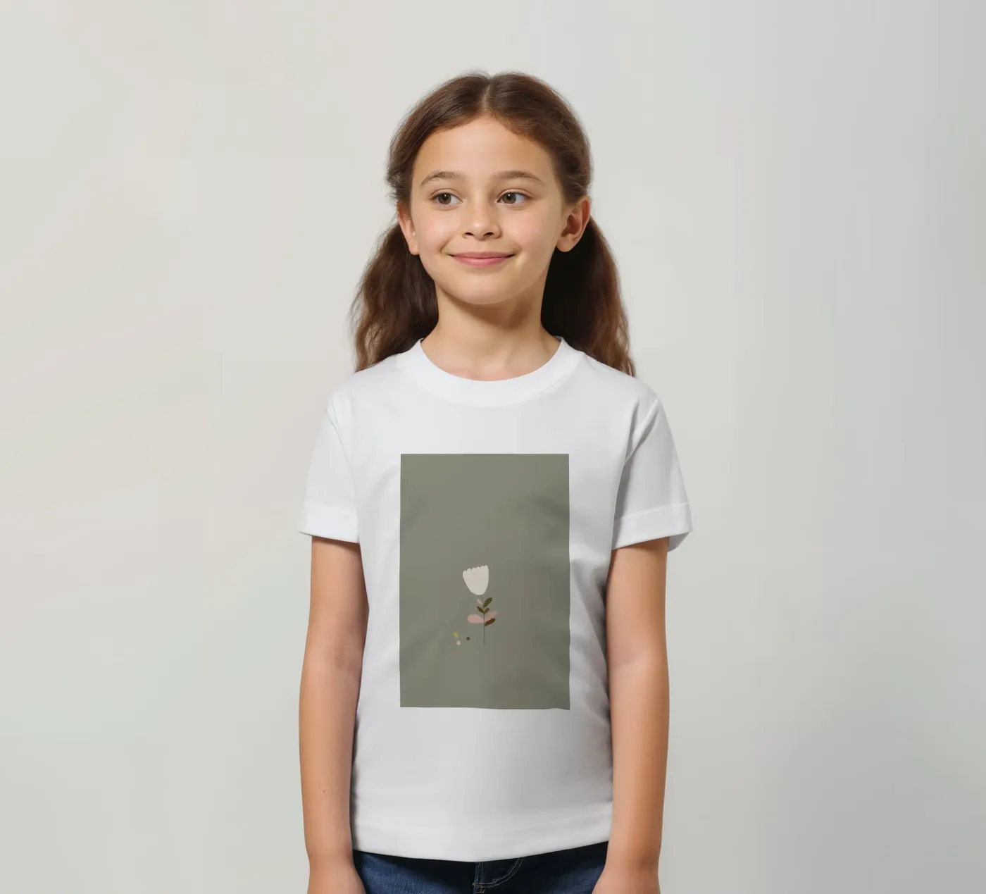 Flower4 t-shirt bambini da 170QM