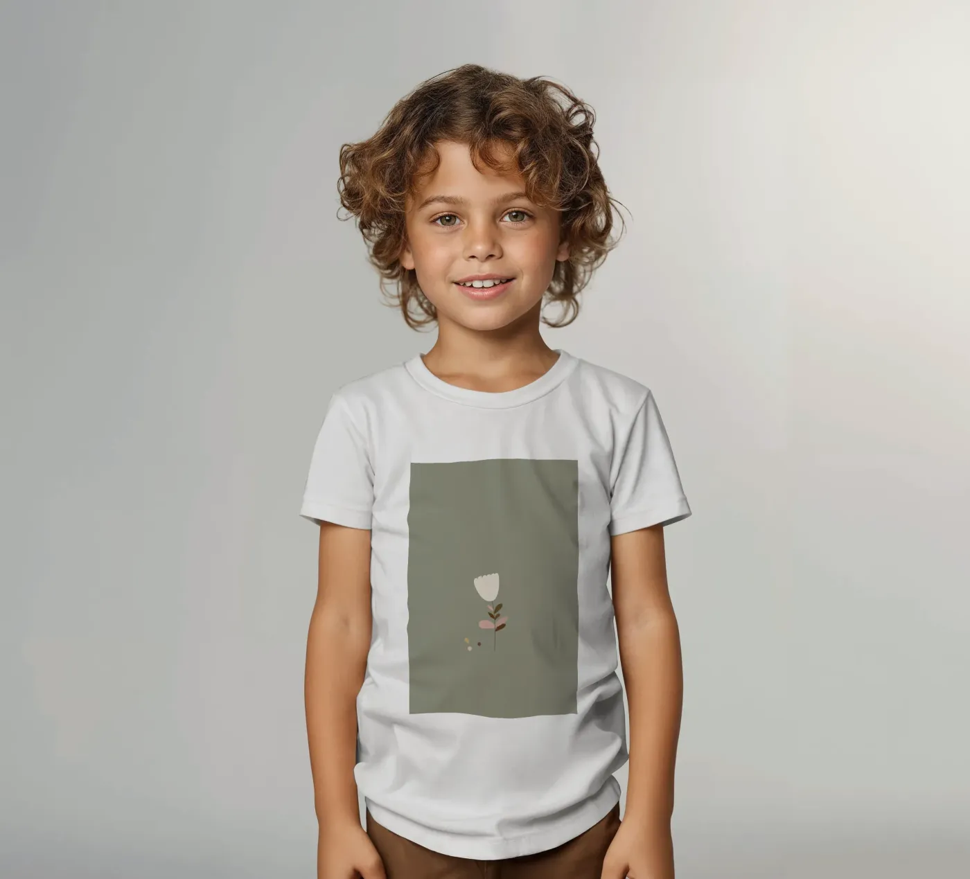Flower4 t-shirt bambini da 170QM