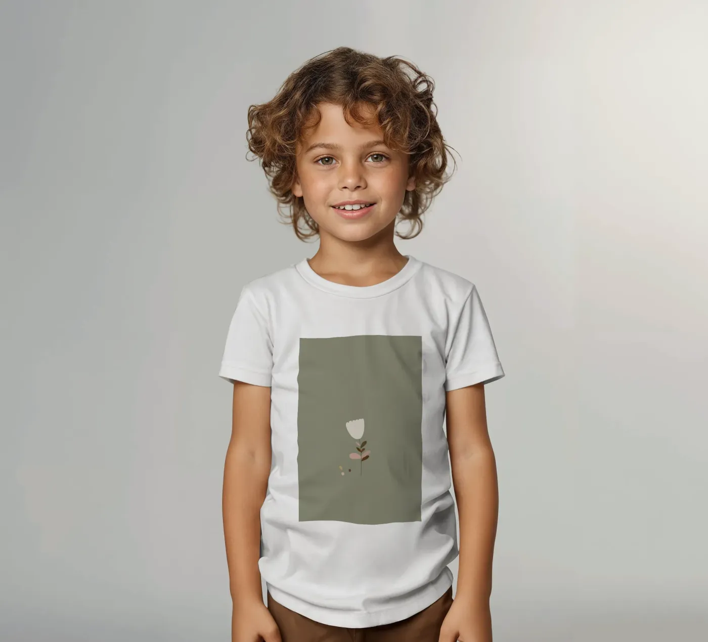 Flower4 t-shirt bambini da 170QM