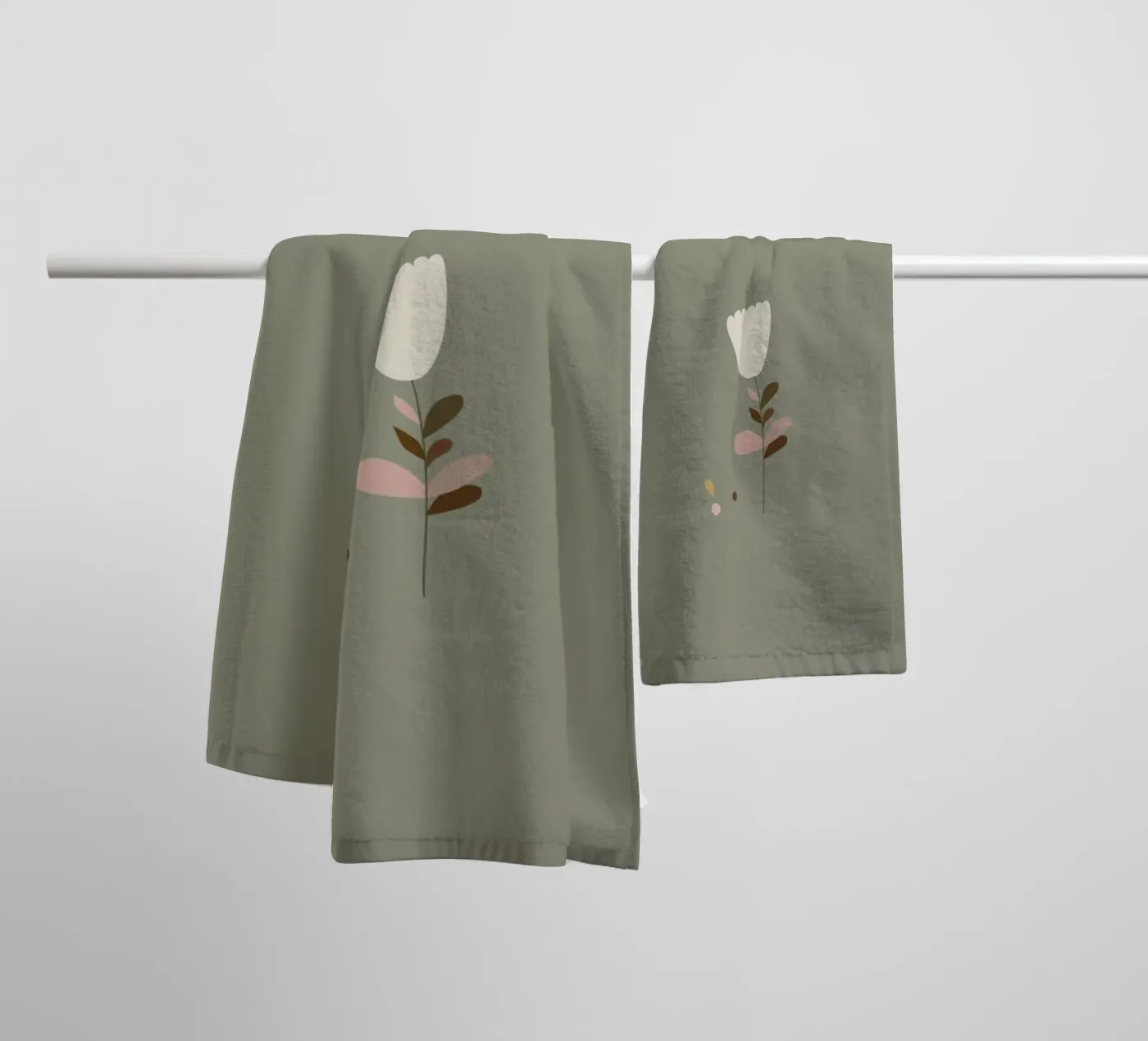 Flower4 towel by 170QM
