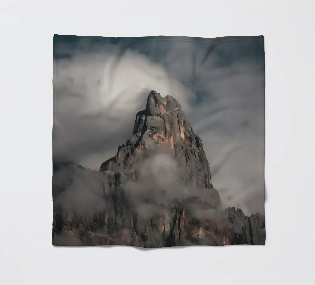 nature poster fleece blanket by Matthew Katz