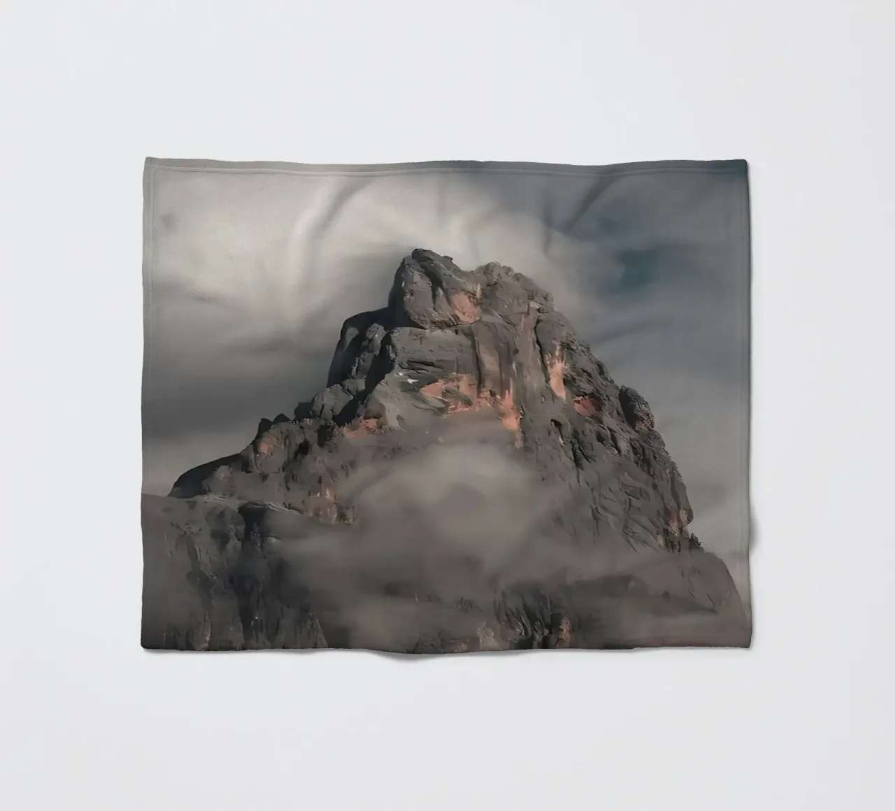 nature poster fleece blanket by Matthew Katz