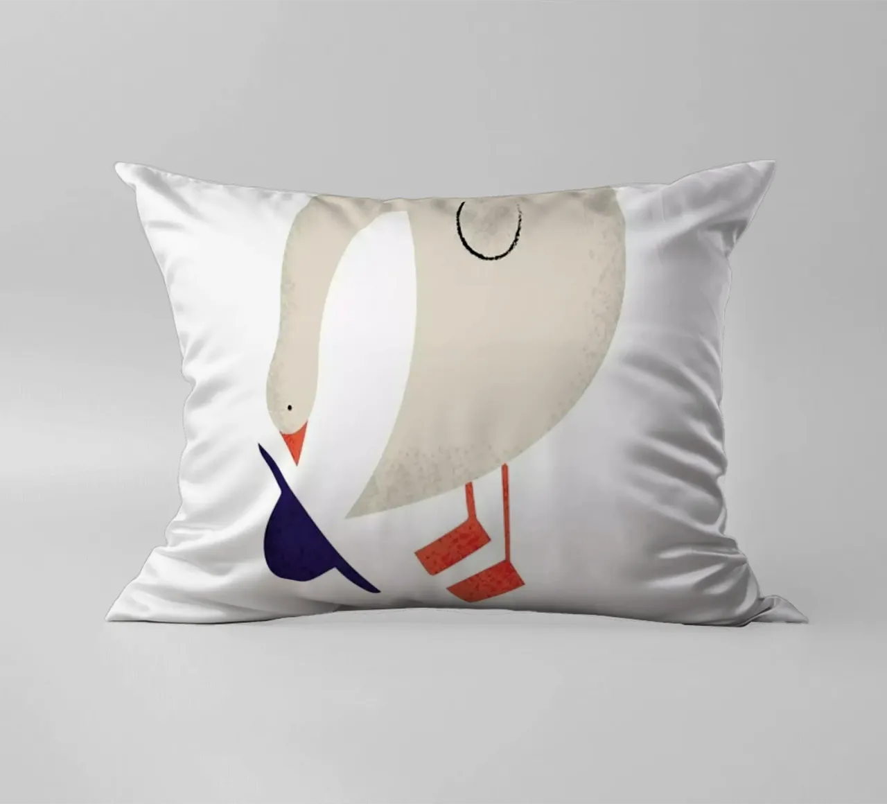 D for Duck cuscino da Little Flourishes