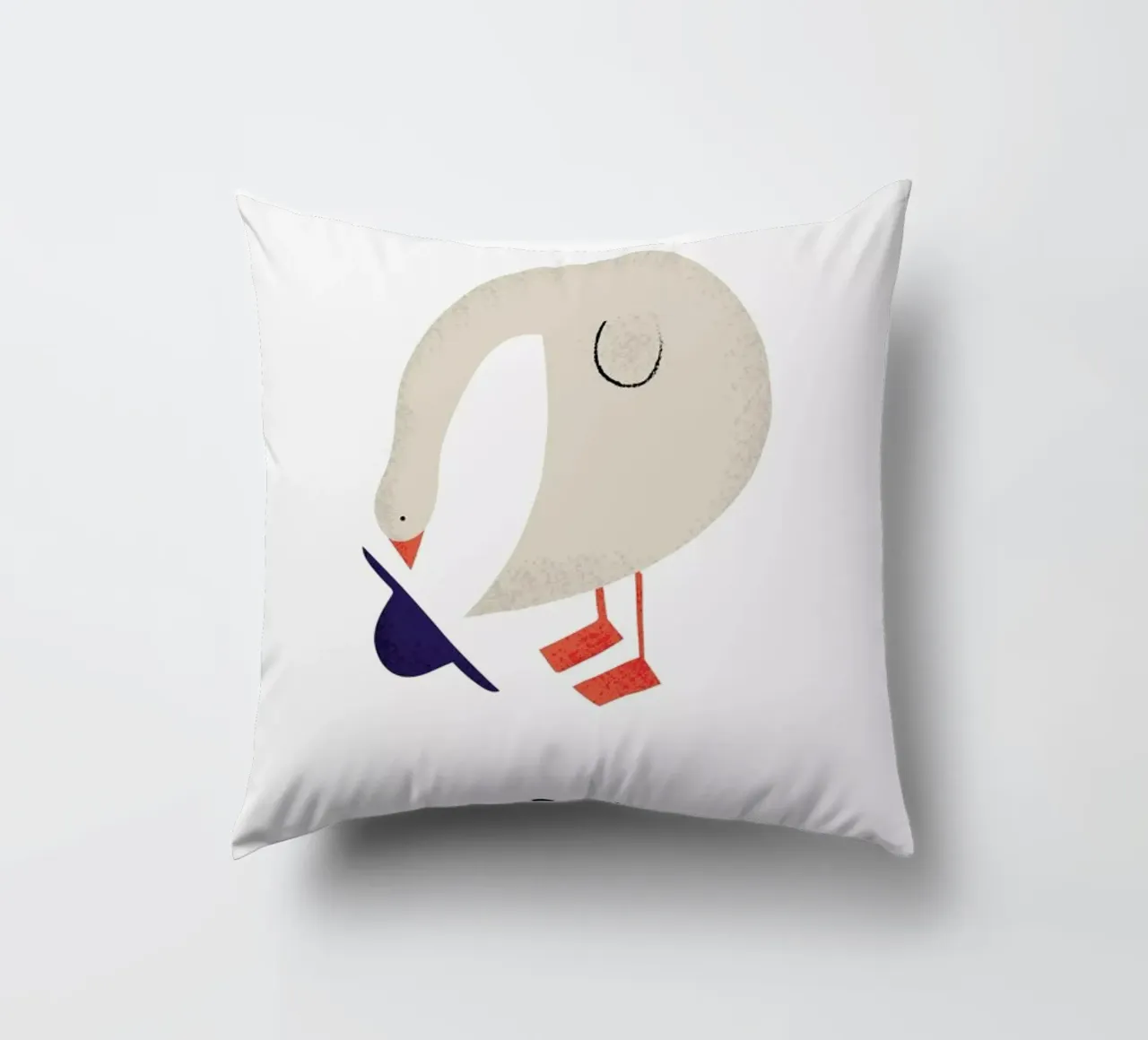 D for Duck cuscino da Little Flourishes