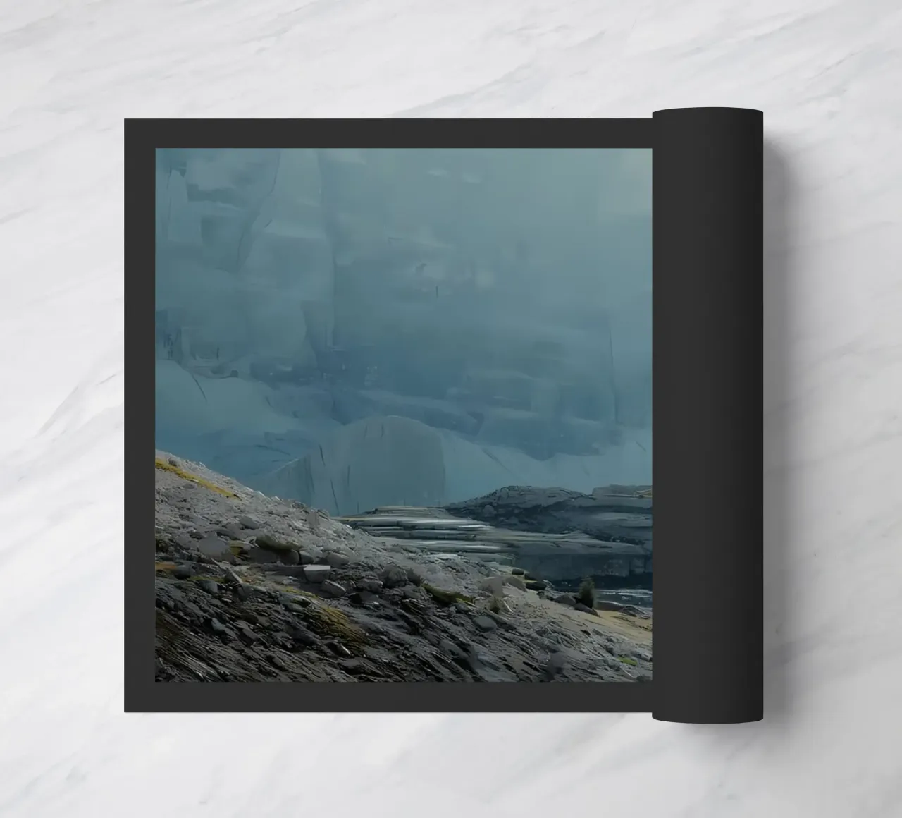 Wall doormat by Matthew Katz