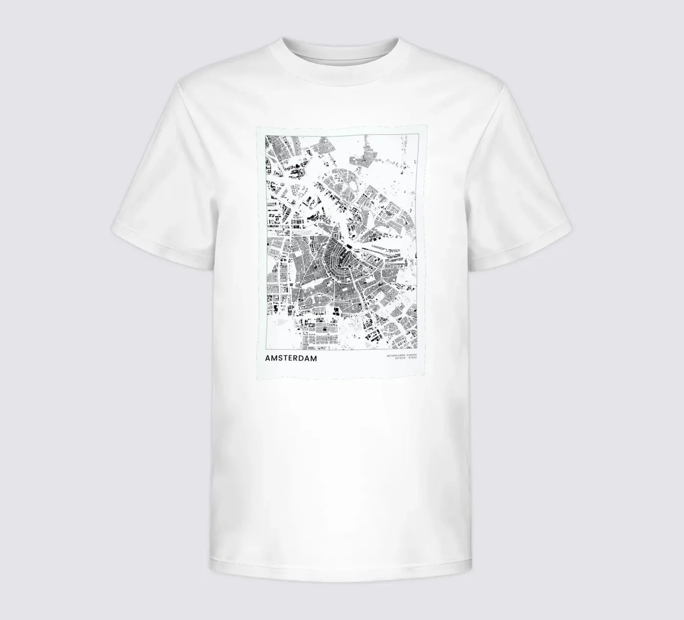 Amsterdam t-shirt bambini da The Cartography Collection